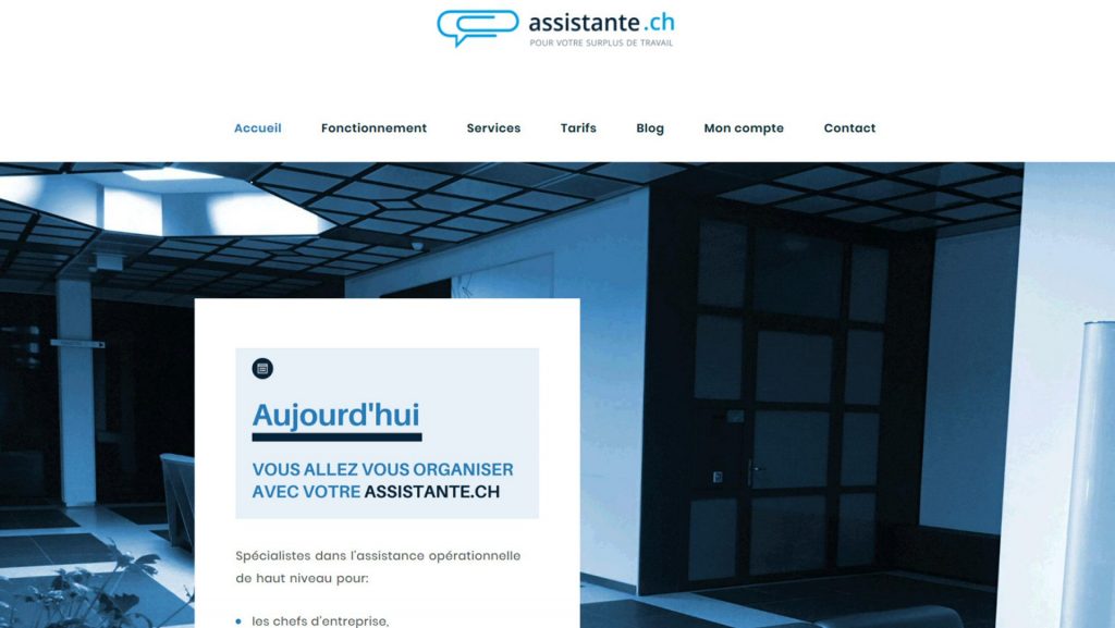 assistante.ch après refonte website