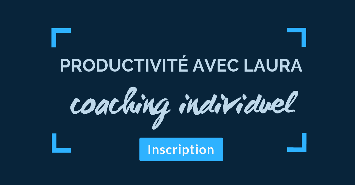 coaching individuel productivité Laura en Suisse Romande