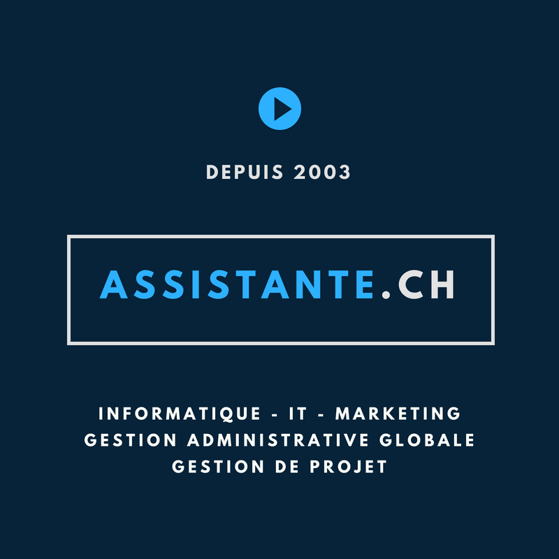 Assistante.ch - services de support fonctionnel - informatique - IT - marketing - gestion social médias - gestion site web - gestion projet