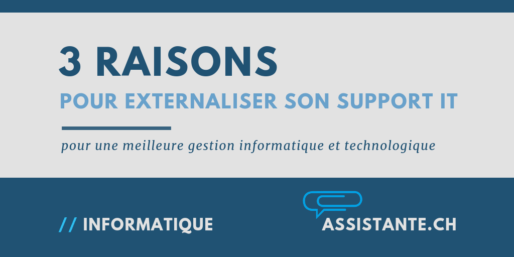 3 raisons principales pour externaliser son support IT en Suisse