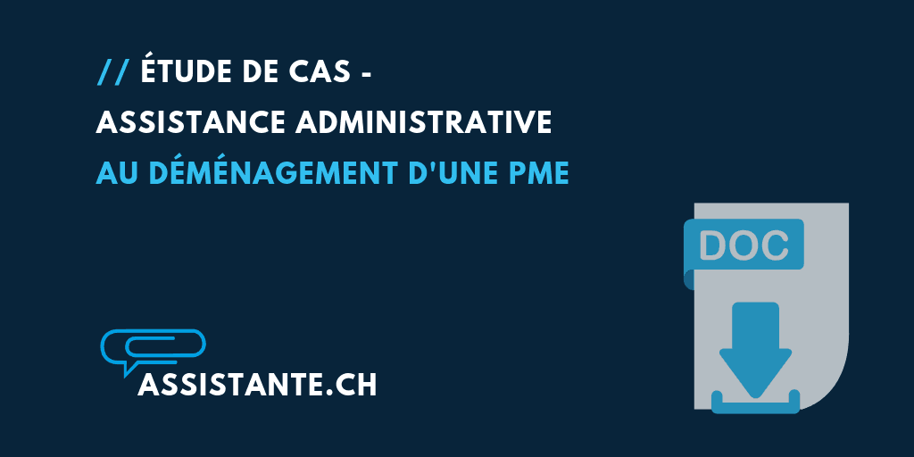 Étude de cas - assistance déménagement bureau pour une petite entreprise en Suisse Romande