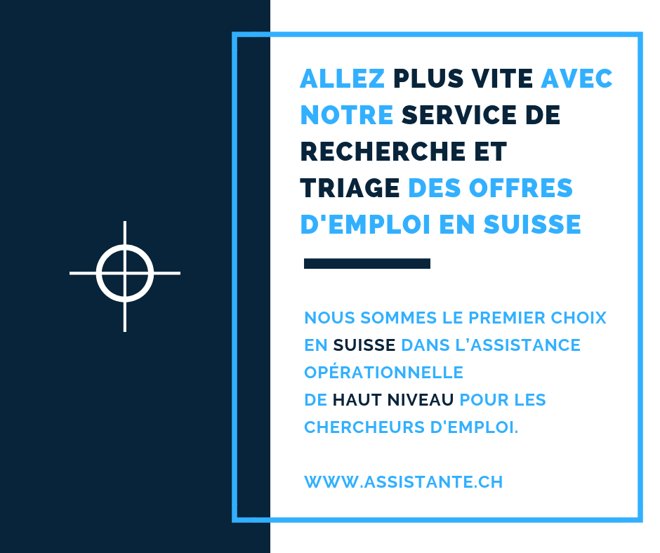 services et offre d'externalisation recherche et triage offres d'emploi en Suisse