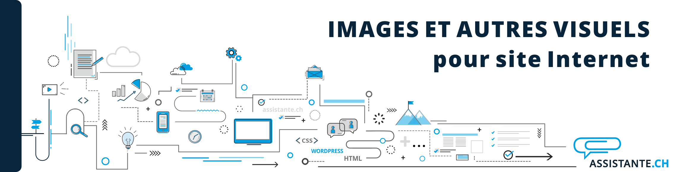 actualisation des images et création de visuels pour site Internet - offre forfaitaire de graphisme haute qualité sur Lausanne - Vaud