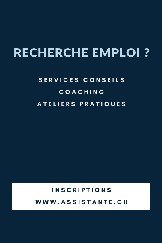 aide à la recherche d'emploi en Suisse avec des ateliers pratiques et coaching de recherche