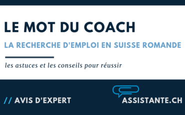 Coaching recherche d'emploi en Suisse Romande