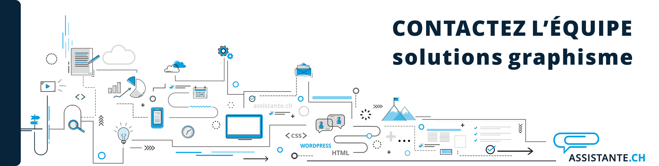 contact équipe graphistes indépendants pour la réalisation de votre site web, Internet, social media, brochures, flyer - Lausanne - Morges - Genève - Valais - Suisse Romande