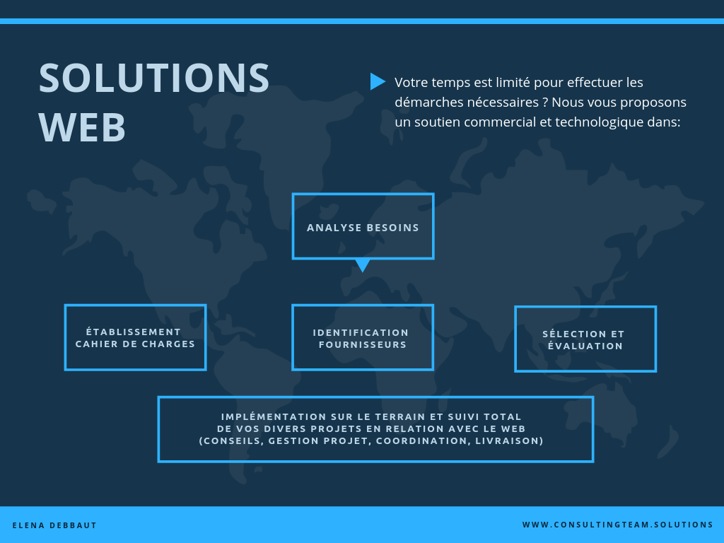 services de consultant indépendant - solutions web et marketing digital - agence offshoring et nearshoring - Suisse Romande - Vaud - Lausanne