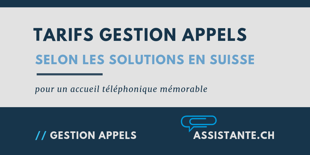Quel tarif pour l'accueil téléphonique externe en Suisse Romande ?